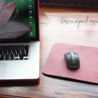 mousepad makeover from {nifty thrifty things}