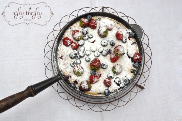 смешанные Clafoutis ягоды из {отличная экономных вещи}